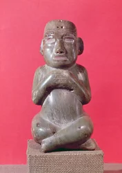 Beeldje van een man (jade)